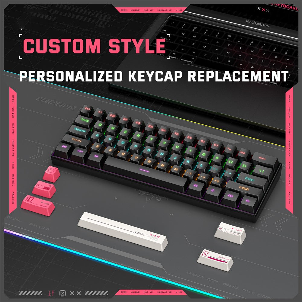 Clavier mécanique ONIKUMA G55  Compact et performant