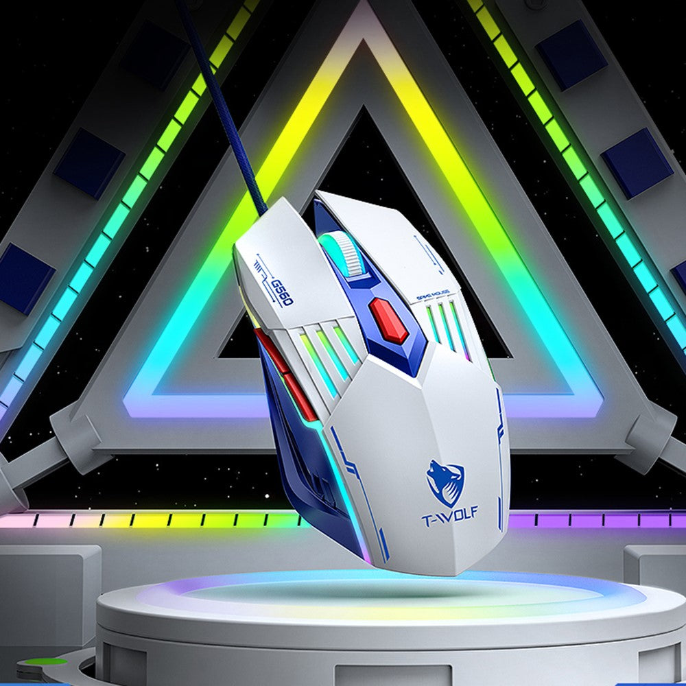 Pack clavier + souris gaming T-WOLF TF610  Style et performance