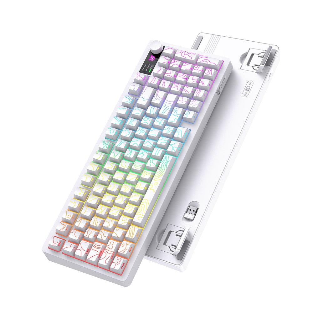 Clavier Gaming Mécanique ONIKUMA MT902 Sans Fil Tri-Mode RGB