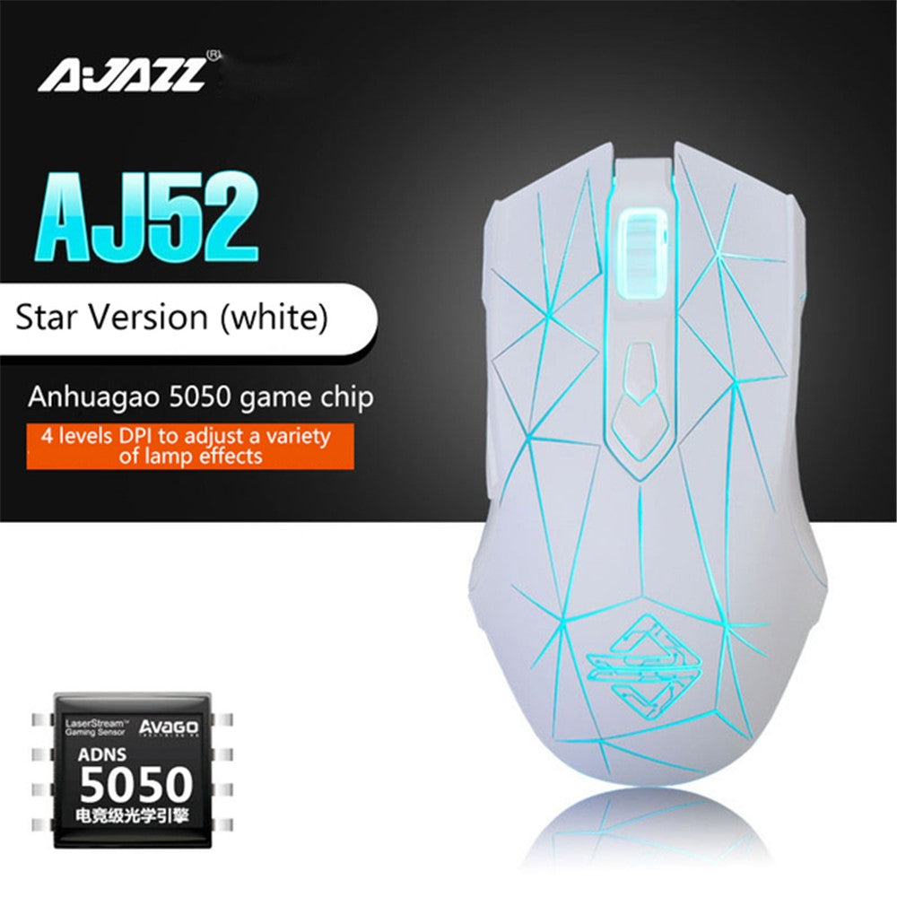 Souris gaming Ajazz AJ52 Précision et réactivité