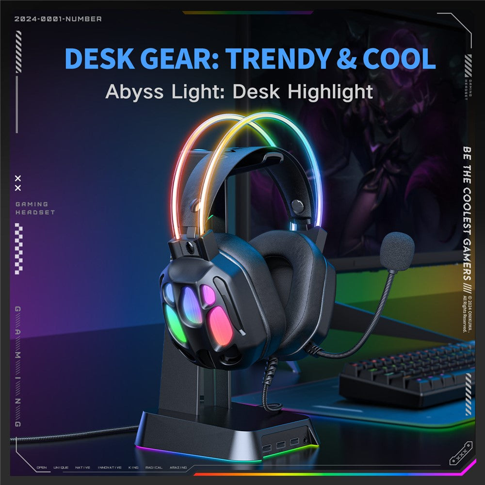 Casque gaming ONIKUMA X89 Immersion et contrôle total