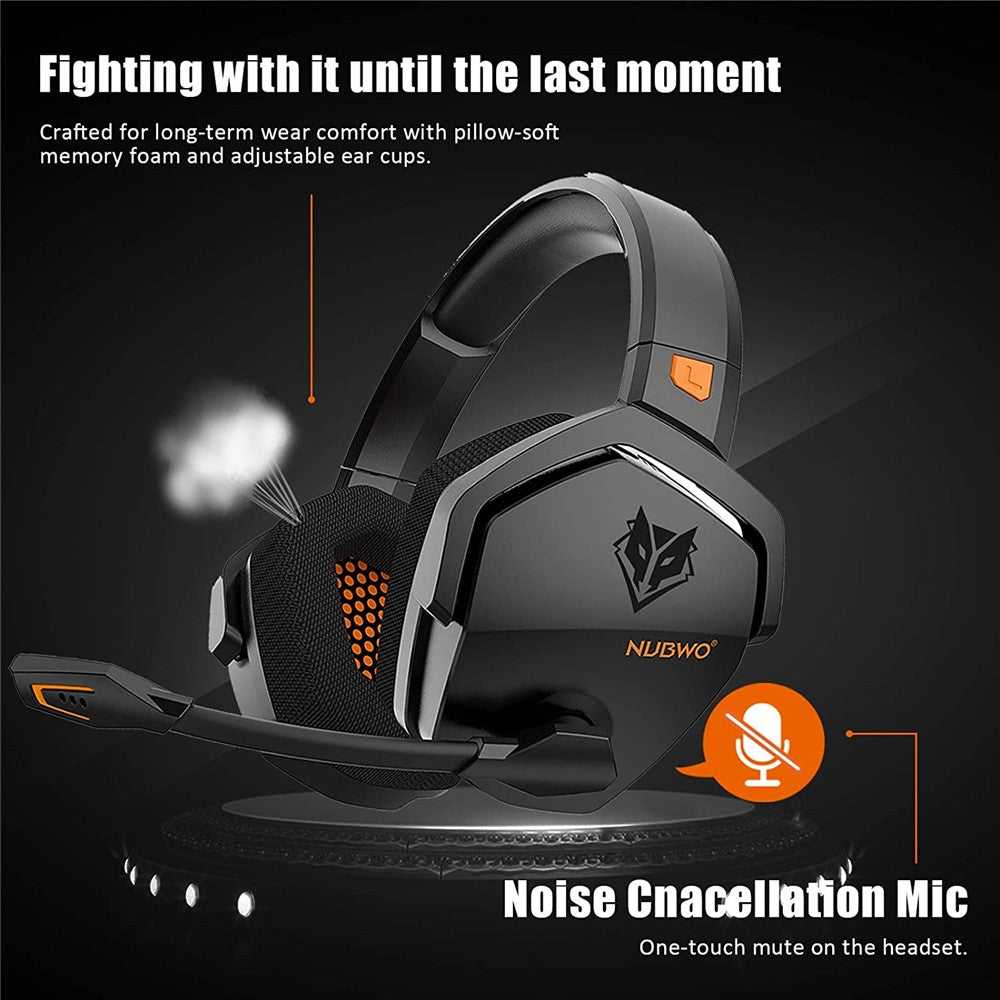 Casque gaming sans fil NUBWO G06  Liberté et performance