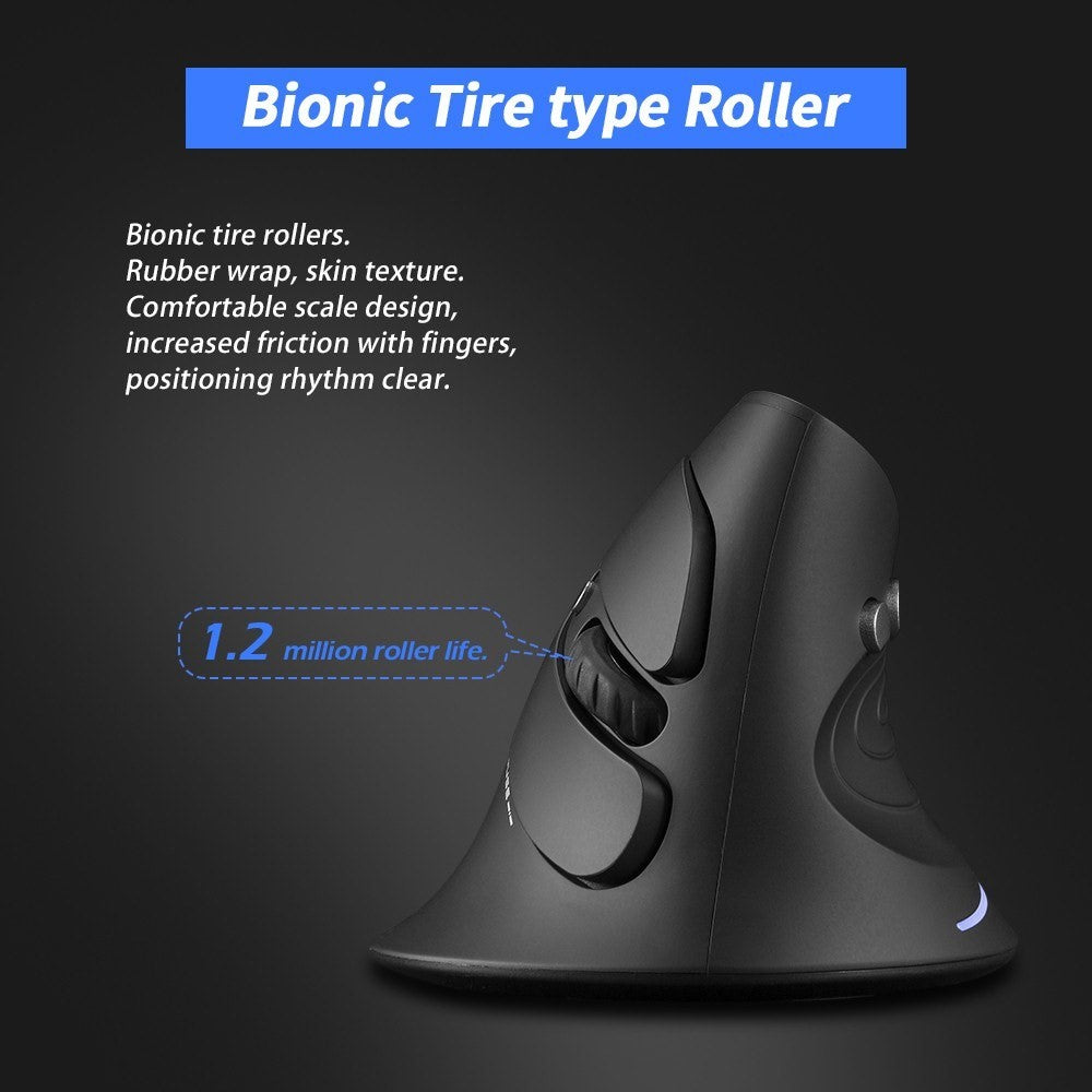 Souris ergonomique sans fil ZELOTES F-17 Confort et précision